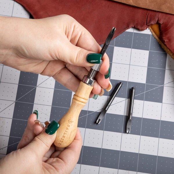 Sailrite Leather Edge Beveler 5-in-1 Set