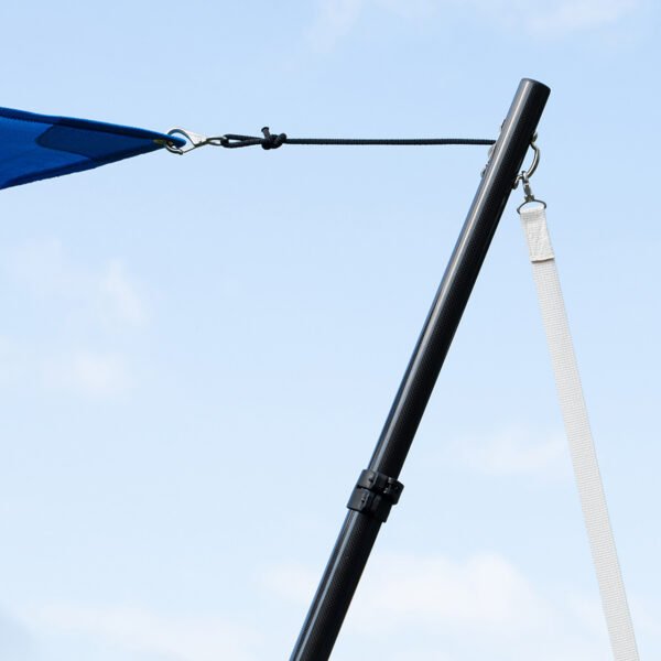Carbiepoles Adjustable Carbon Fiber Shade Pole 38mm/1.5" Black