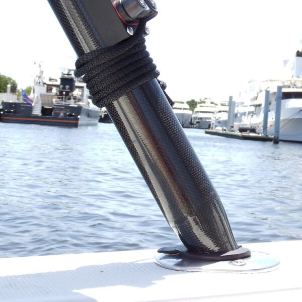 Carbiepoles Tapering Sports Fisher Pole Black