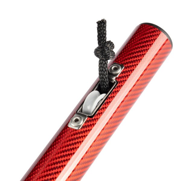 Carbiepoles Adjustable Carbon Fiber Shade Pole 38mm/1.5" Red