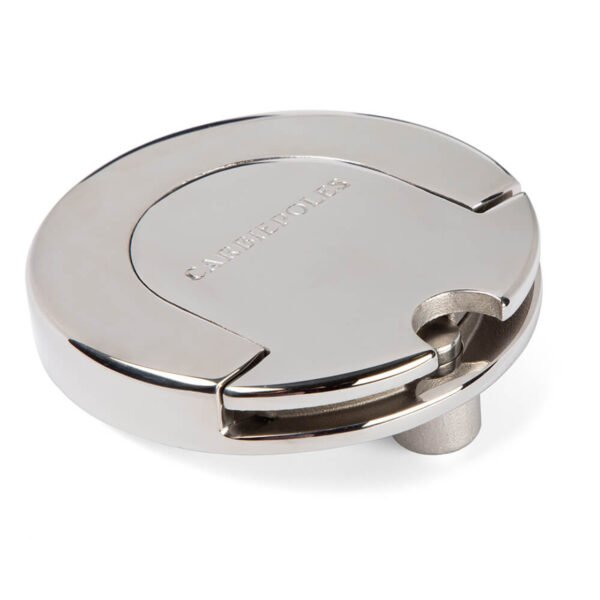 Carbiepoles™ Separating Mounting Base & Cover Plate Set 38mm/1.5" (Stainless Steel)