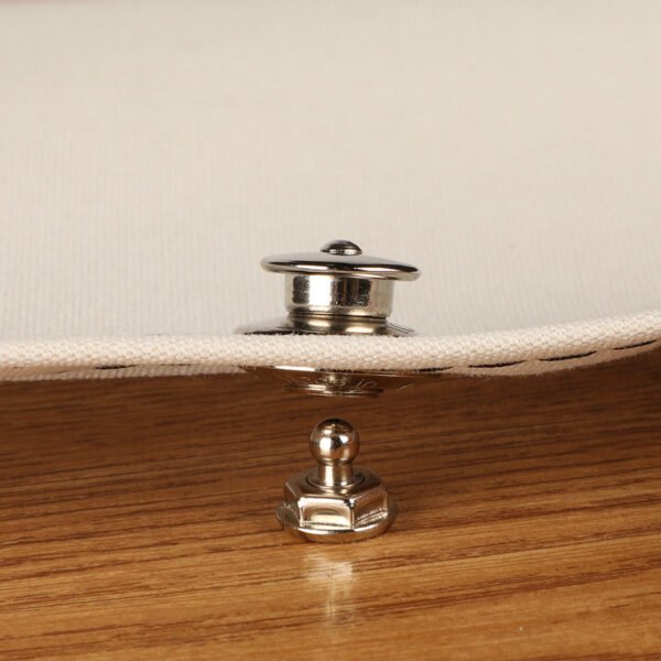 Loxx Pull It Up Fastener Cloth-to-Surface Set 1/2" Screw (Nickel-Plated Brass)