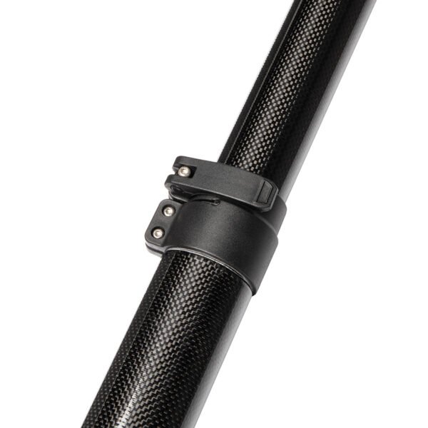 Carbiepoles Tapering Sports Fisher Pole Black