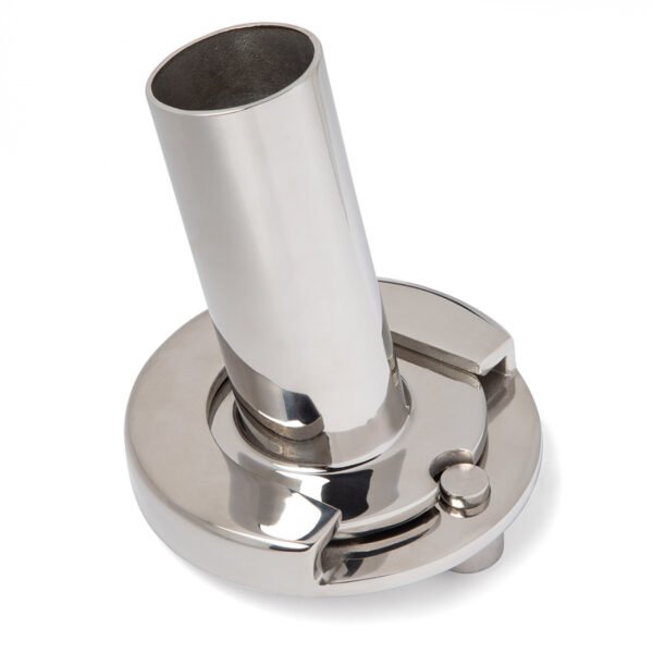 Carbiepoles™ Separating Mounting Base & Cover Plate Set 38mm/1.5" (Stainless Steel)